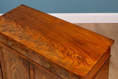 Lot 98 - A Regency mahogany side cabinet