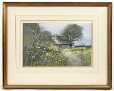 Lot 358 - Norman Battershill (b.1922) Barn in a...