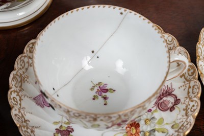 Lot 14 - A Dresden tea service