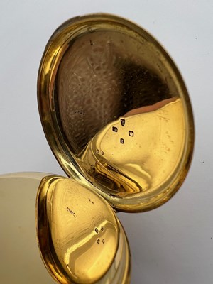 Lot 243 - A late Victorian 18ct gold open face pocket...