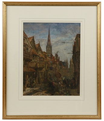 Lot 361 - Louise Rayner (1832-1924) Salisbury street...