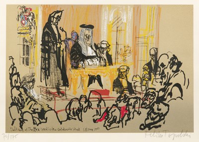 Lot 48 - After Feliks Topolski (1907-1989) Delivery of...