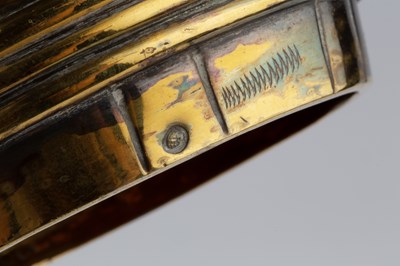Lot 606 - A Continental silver-gilt wager cup, modelled...