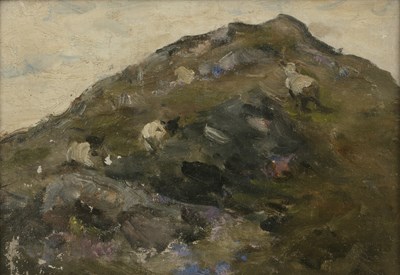 Lot 196 - Nathaniel Hone II (1831-1917) Sheep and...