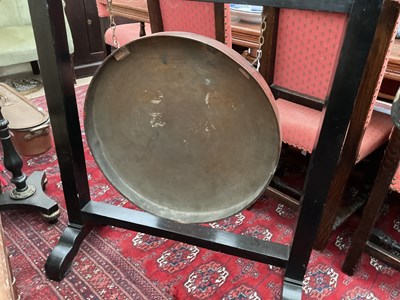 Lot 510 - An Oriental circular gong