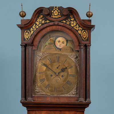 Lot 163 - An early 19th century mahogany eight-day long case clock
