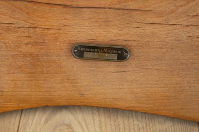 Lot 249 - A Scandinavian beechwood child's rocking horse
