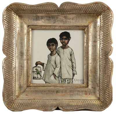 Lot 315 - Keith Ingermann (1929-2012) two Indian boys...