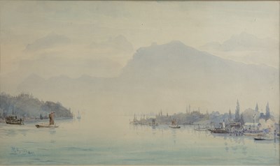 Lot 242 - Sir Hubert James Medlycott (1841-1920) Coastal...