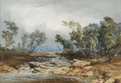 Lot 146 - Attributed to Carlo Bossoli (1815-1884) River...