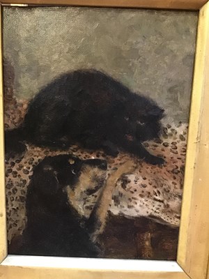 Lot 131 - Attributed to Henriette Ronner-Knip...