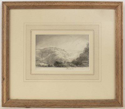 Lot 122 - John Glover (1767-1849) 'Tivoli', pen and grey...