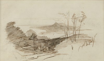 Lot 104 - Edward Lear (1812-1888) From Monte St Angelo,...