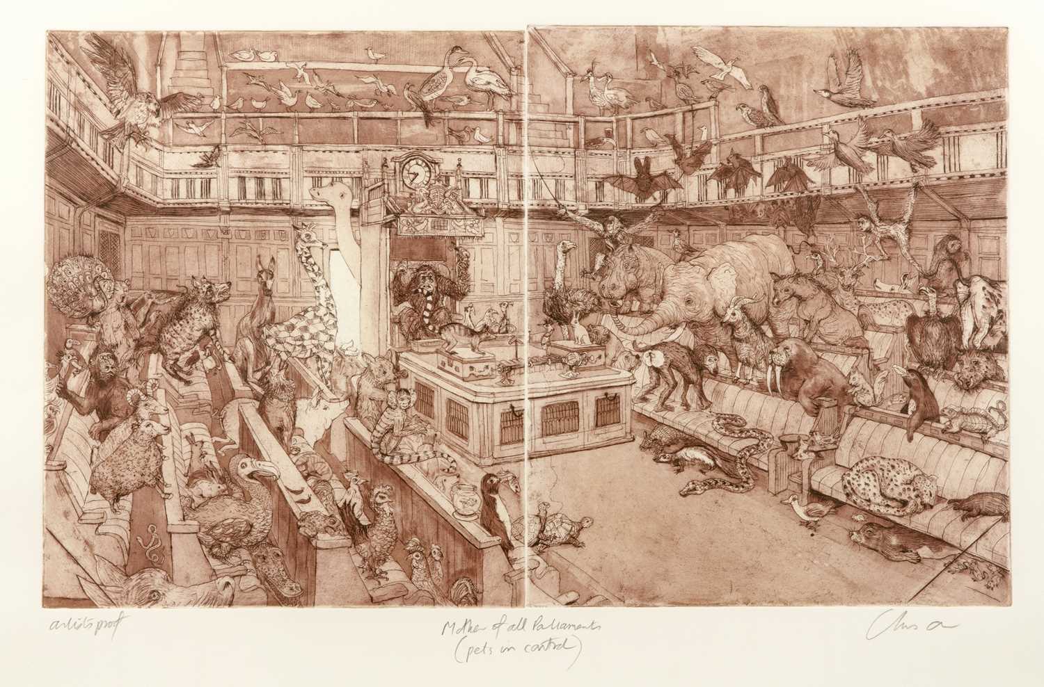 Lot 46 - Chris Orr (b. 1943) Mother of All Parliaments,...