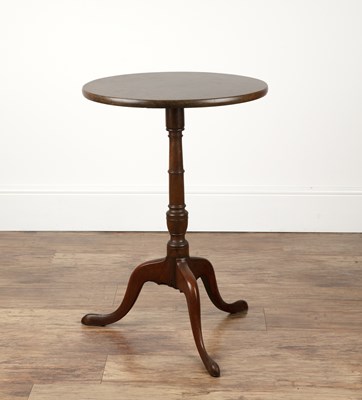 Lot 209 - Mahogany circular wine table 19th Century,...