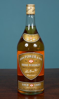 Lot 1003 - A bottle of John Power & Son Gold Label Irish Whiskey