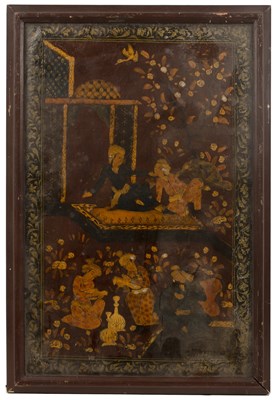 Lot 321 - Mughal School Indian, 19th Century painted or...