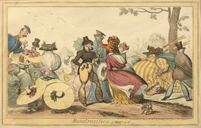 Lot 44 - George Cruikshank 'Monstrosities of 1825 & 6'....