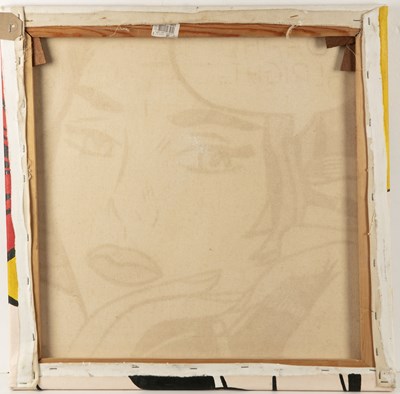 Lot 341 - After Roy Lichtenstein 'Ohhh Alright...', oil...