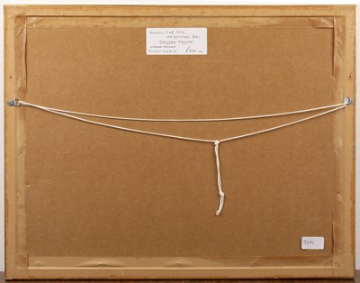 Lot 207 - George Cannon (b.1930) 'Hound dog and...