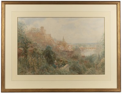 Lot 111 - Charles Gregory (1849-1920) Chinon on the...