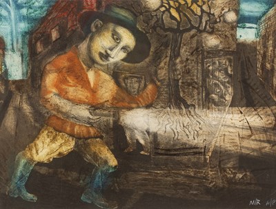 Lot 37 - Mick Rooney (b.1944) The Guide artist's proof,...