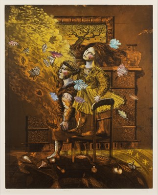 Lot 39 - Mick Rooney (b.1944) Autumn 2/100, signed,...