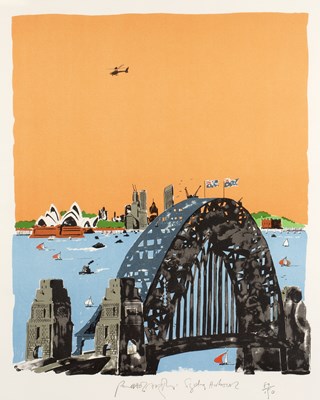 Lot 52 - Paul Hogarth (1917-2001) Tower Bridge; and...