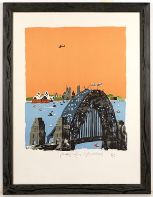 Lot 52 - Paul Hogarth (1917-2001) Tower Bridge; and...