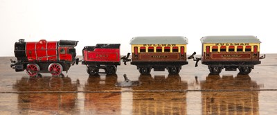 Lot 364 - Boxed vintage Hornby train set by Meccano...