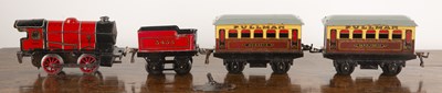 Lot 364 - Boxed vintage Hornby train set by Meccano...