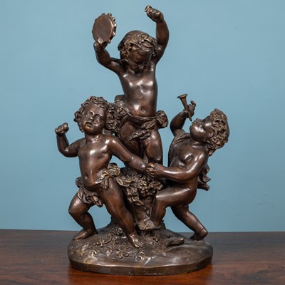 Lot 535 - A bronze sculpture