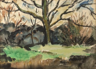 Lot 304 - Mervyn Peake (1911-1968) Wooded Landscape...