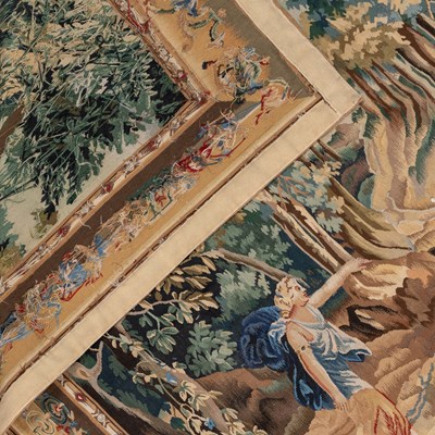 Lot 405 - A 17th century Continental style tapestry