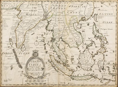 Lot 156 - Edward Wells (1667–1727) Antiquarian map, 'A...