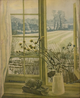 Lot 200 - John Nash (1893-1977) A Window in Bucks signed...