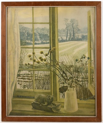 Lot 200 - John Nash (1893-1977) A Window in Bucks signed...