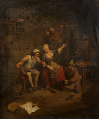 Lot 469 - Follower of David Teniers (1610-1690) Interior...