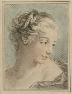 Lot 63 - Louis Marin Bonnet after François Boucher Tête...