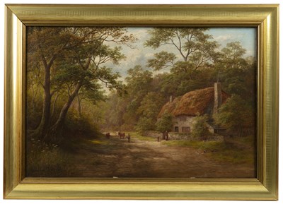 Lot 378 - William Mellor (1851-1931) Figures by a...