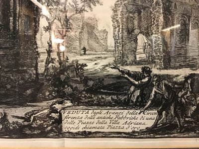 Lot 50 - Giovanni Battista Piranesi (1720-1778) Veduta...