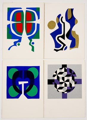 Lot 30 - Ronald King (b.1932) Four serigraphs, 1969 for...