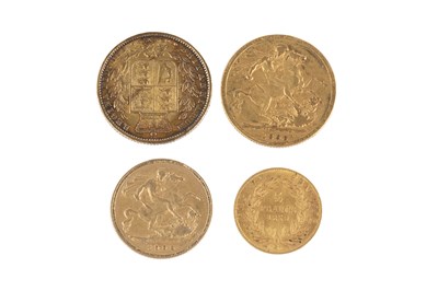 Lot 89 - Two Victoria sovereigns, dated 1869 and 1890,...