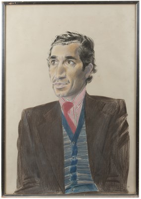 Lot 43 - Glynn Boyd Harte (1948-2003) Portrait of a Man...