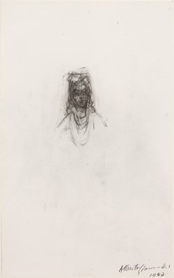 Lot 57 - After Alberto Giacometti (1901-1966) Head of a...