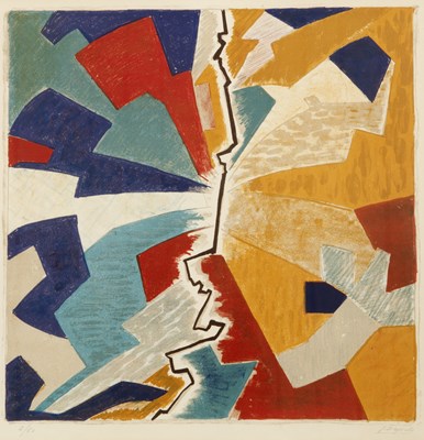 Lot 89 - Jean Deyrolle (1911-1967) Abstract, signed and...