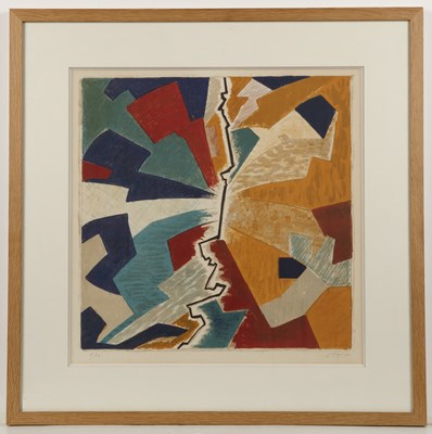 Lot 89 - Jean Deyrolle (1911-1967) Abstract, signed and...