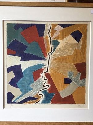 Lot 89 - Jean Deyrolle (1911-1967) Abstract, signed and...