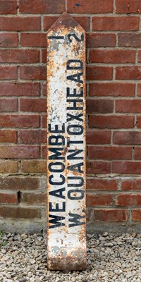 Lot 559 - A Somerset road sign