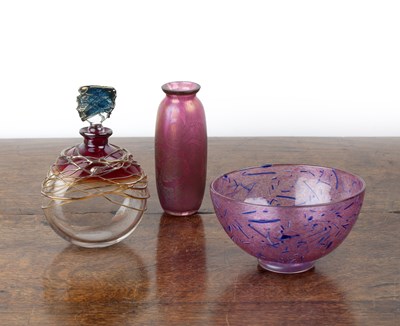 Lot 398 - Allister Malcolm (Contemporary) Studio glass...